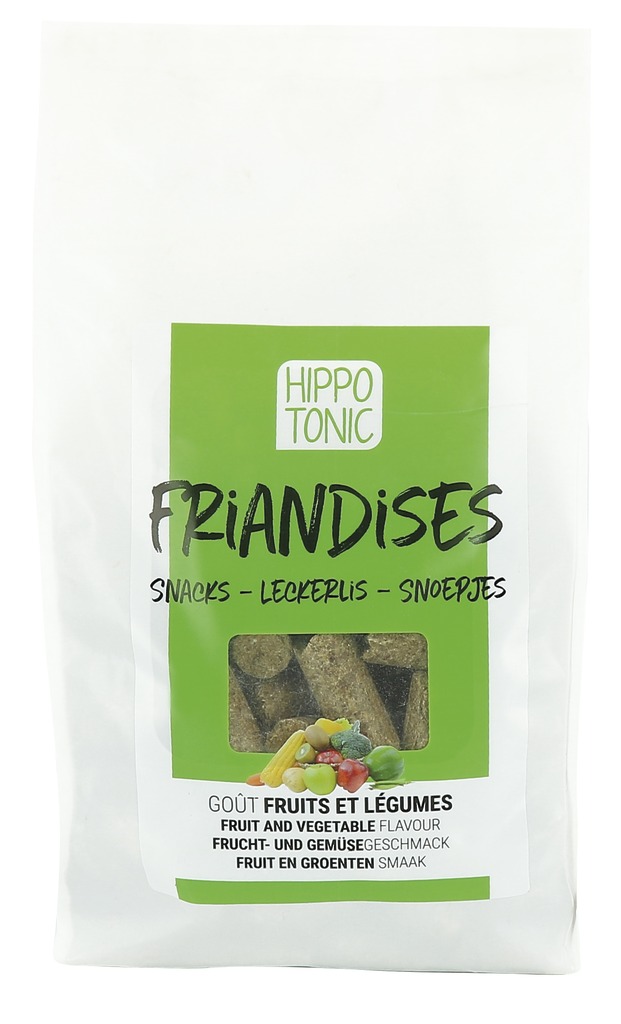 HIPPOTONIC Hästgodis - Frukt Och Grönsakssmak (1 kg)