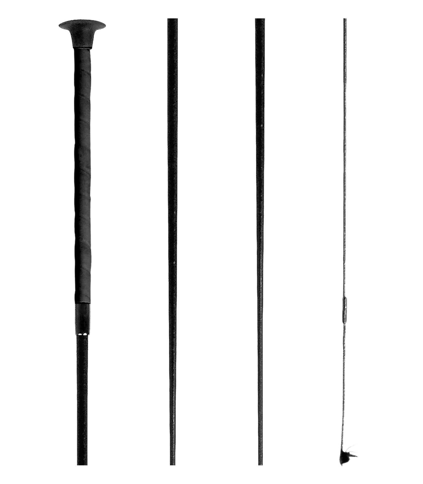 Waldhausen Dressage Whip - Black