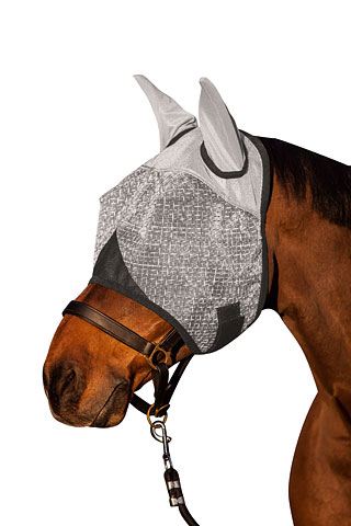 Covalliero Fly Mask with Ear Protection, Pony - 2