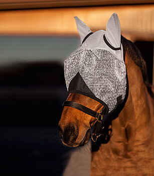 Covalliero Fly Mask with Ear Protection, Pony