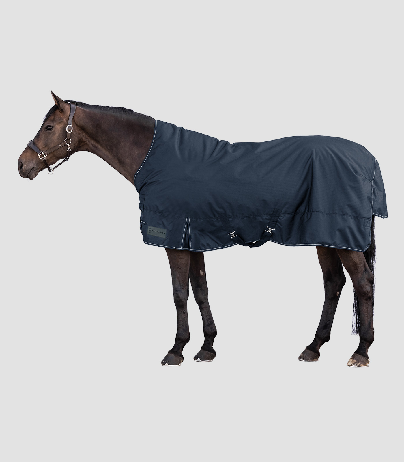 NORDIC High Neck Turnout Rug 100 g - Night blue