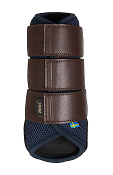 Back on Track AirFlow Brush Boots - Blue/Brown