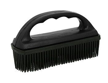HIPPOTONIC Rubber Brush For Saddle Pad Orange/Black