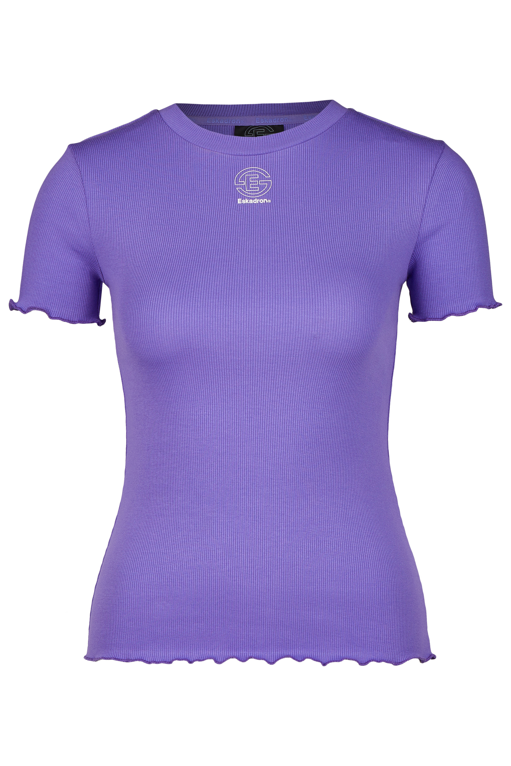 Eskadron Dynamic 24 S/S Rib T-Shirt - Lila , XS - endast detta ex - 4