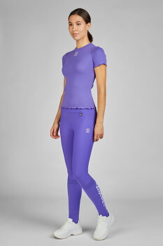 Eskadron Dynamic 24 S/S Rib T-Shirt - Lila , XS - endast detta ex