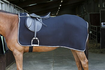 RIDING WORLD Polar Fleece Ratsastusloimi Musta/Harmaa