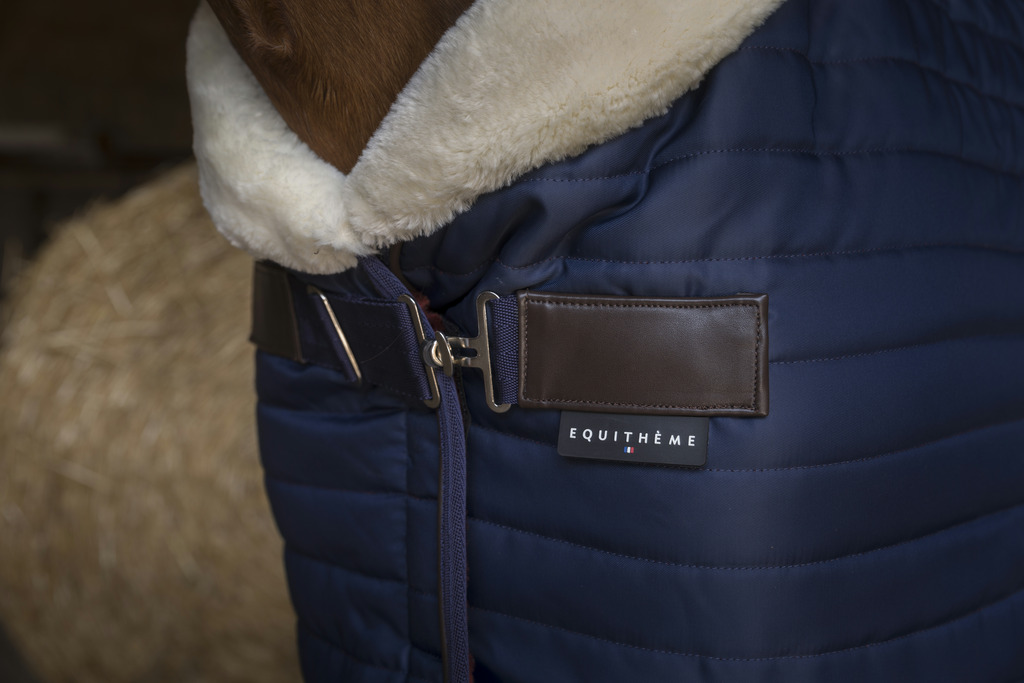 EQUITHEME 'Teddy' Talliloimi Synteettisellä Lampaantaljalla Navy/Ecru - 10