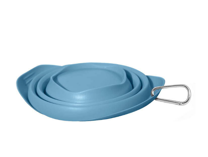 Kurgo Travel Bowl for dog -  Collaps A Bowl - Blue - 3