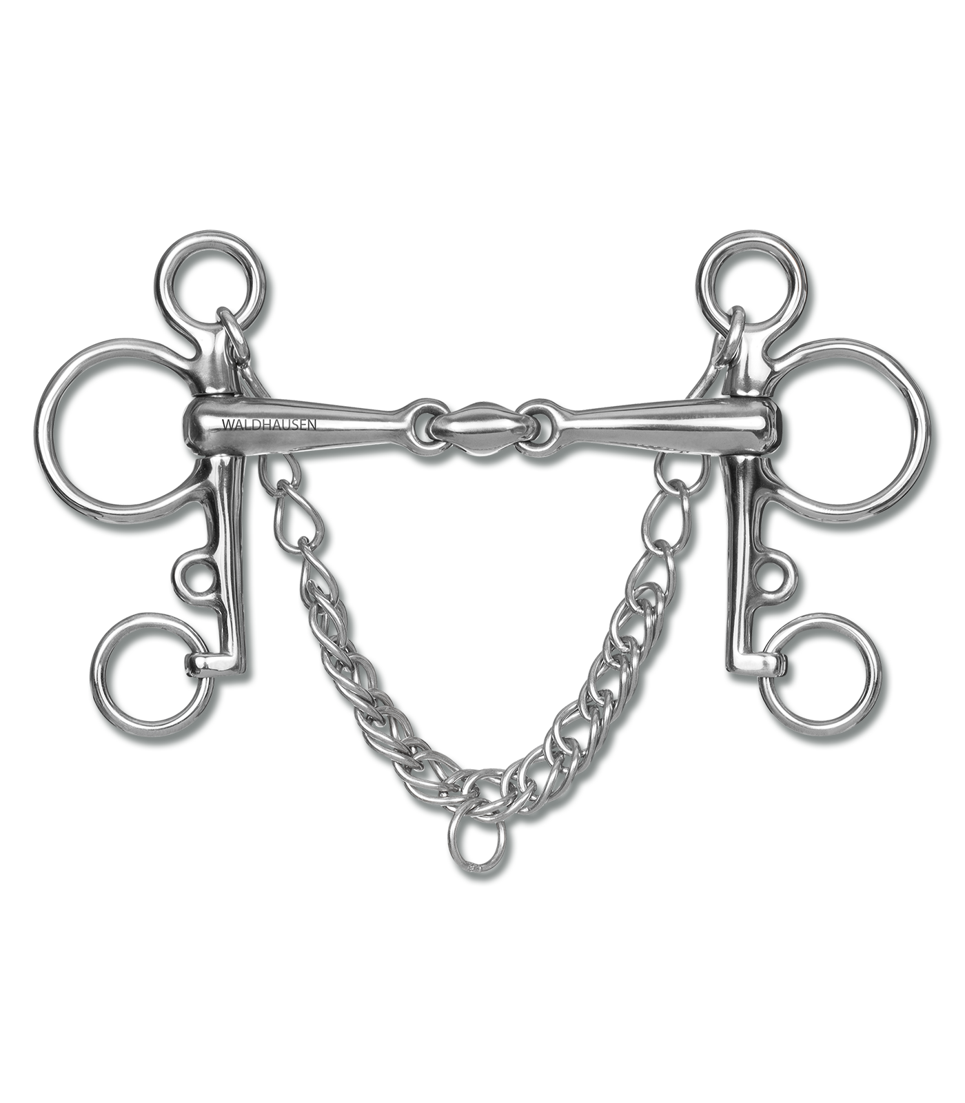 Waldhausen Pelham, double jointed, solid
