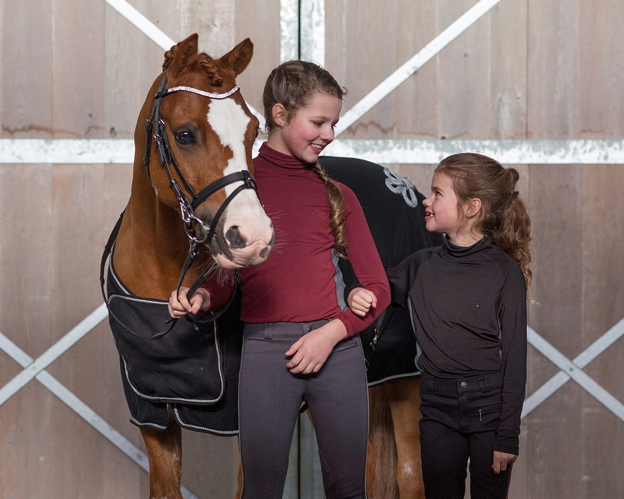 QHP Anniek Sportshirt Junior - Black, 128 - only this copy - 5