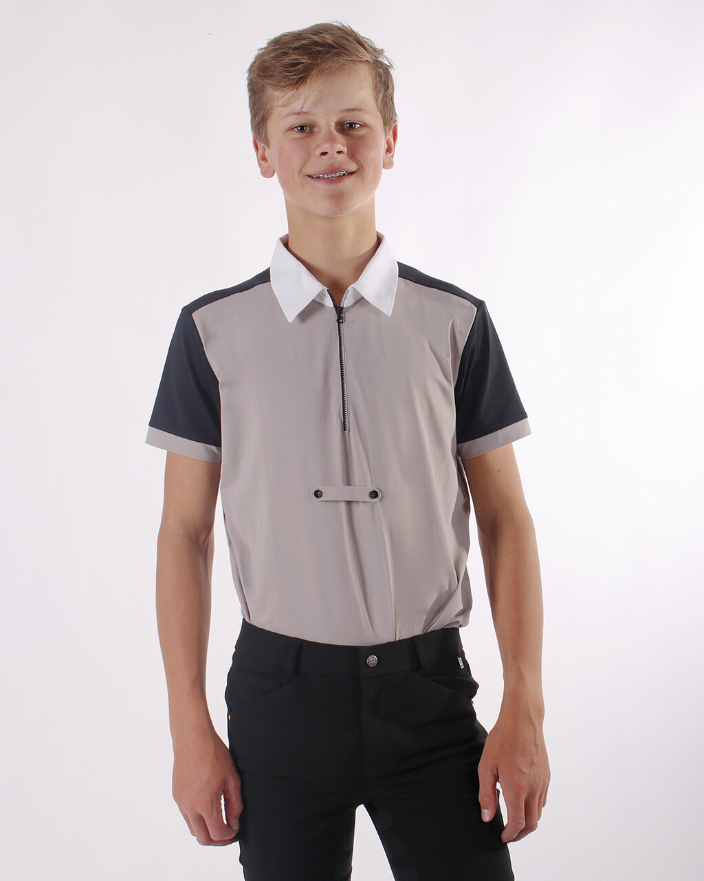 QHP Kyle Junior tävlingströja, 140 - endast detta ex - 3