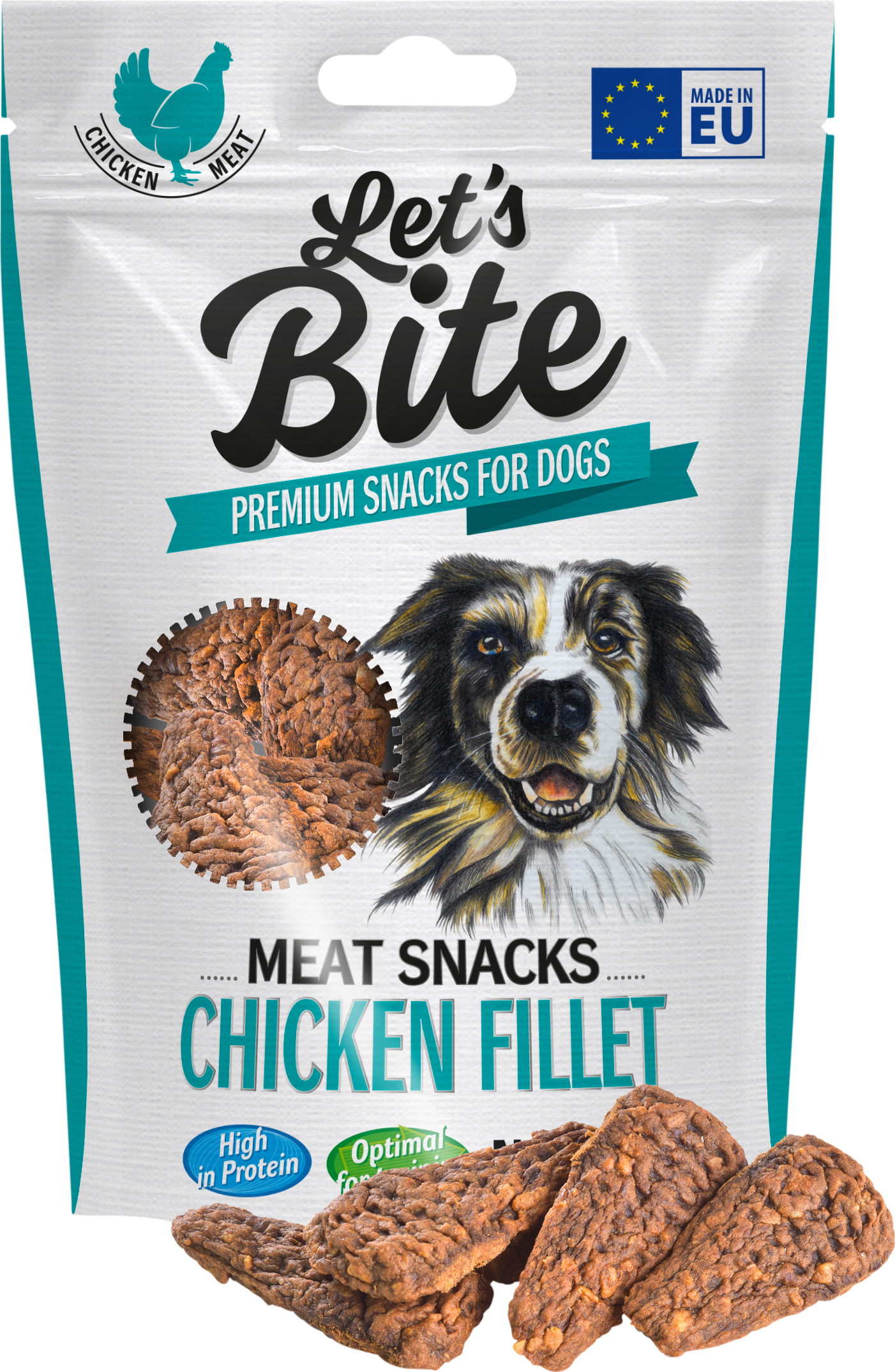 Preview of Let'S Bite Meat Snacks Kyckling, 80g (80 g)