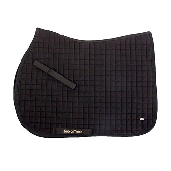 Back on Track Jumping saddle pad no 1 - black