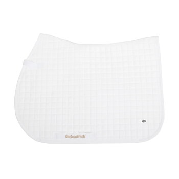Back on Track Jumping saddle pad no 1 - white
