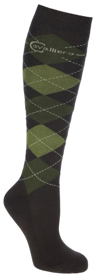 Covalliero Ratsastussukat Brescia - Ruskea / Khaki, 37-39