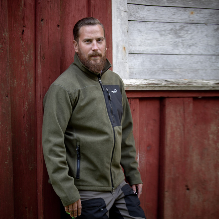 Arrak Outdoor Stormy Fleece-paita, Mies-  Vihreä - 8