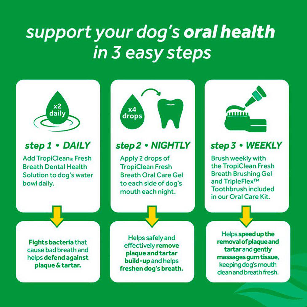 Tropiclean Clean Teeth Oral Care Gel For Puppies - 59 ml 