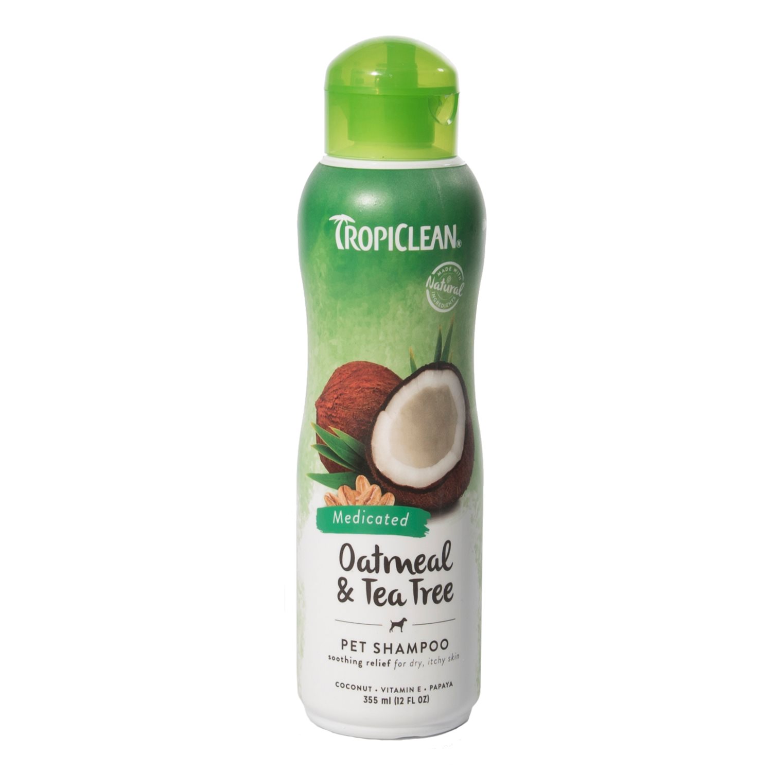 Tropiclean Oatmeal & Tea Tree Schampoo 355ml