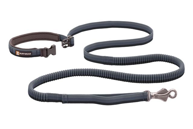Ruffwear Roamer Bungee 2021- Adjustable Leash - Granite Gray - stretch