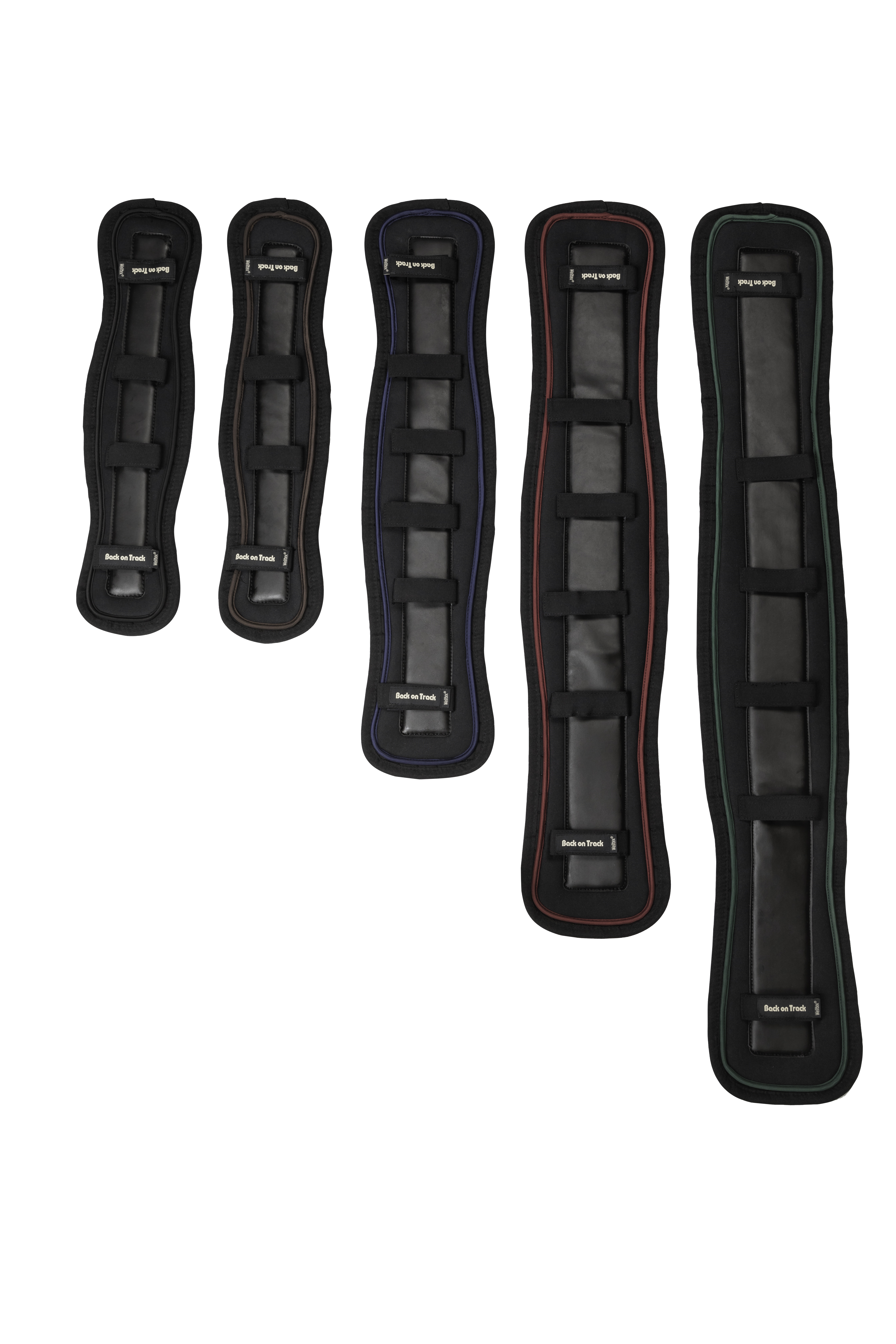 Back on Track Seleunderlag Galena - svart (18x80 cm)