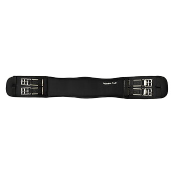 Back on Track Dressage girth - elastic - black