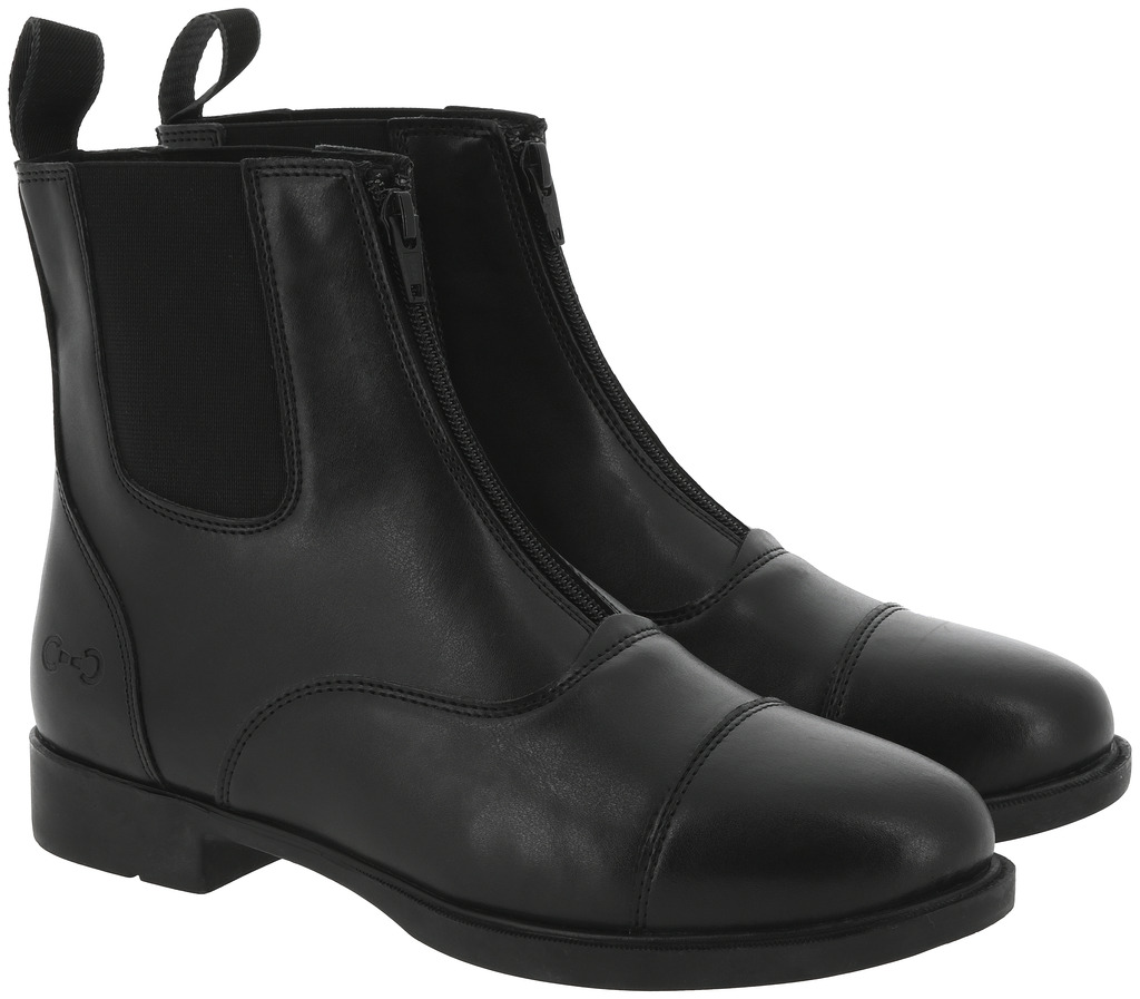 RIDING WORLD Zip Boots Black