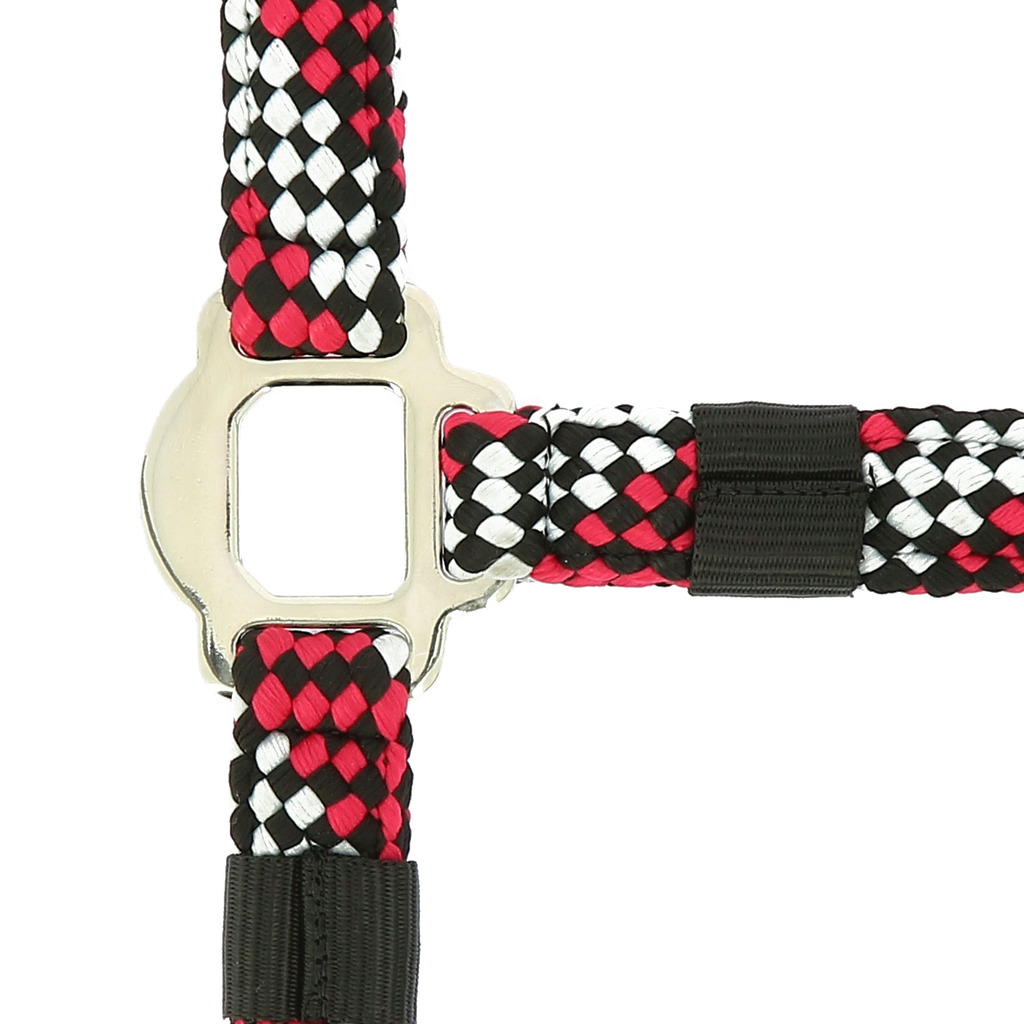 EQUITHEME NORTON Tress Grimma + Grimskaft Fuchsia/Grå/Svart - 2