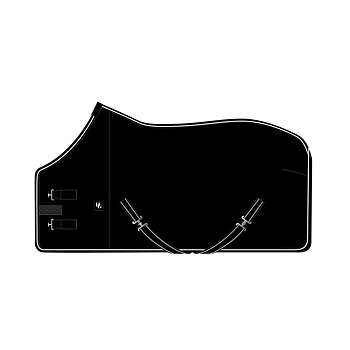 Horse Guard Jersey Cooler Svart, 105 - endast detta ex