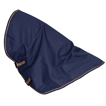 Bucas Irish Turnout Neck 300 g Lös Hals - Navy/Guld , M