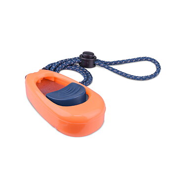 Coachi Multi-Clicker - Coral/Navy Button