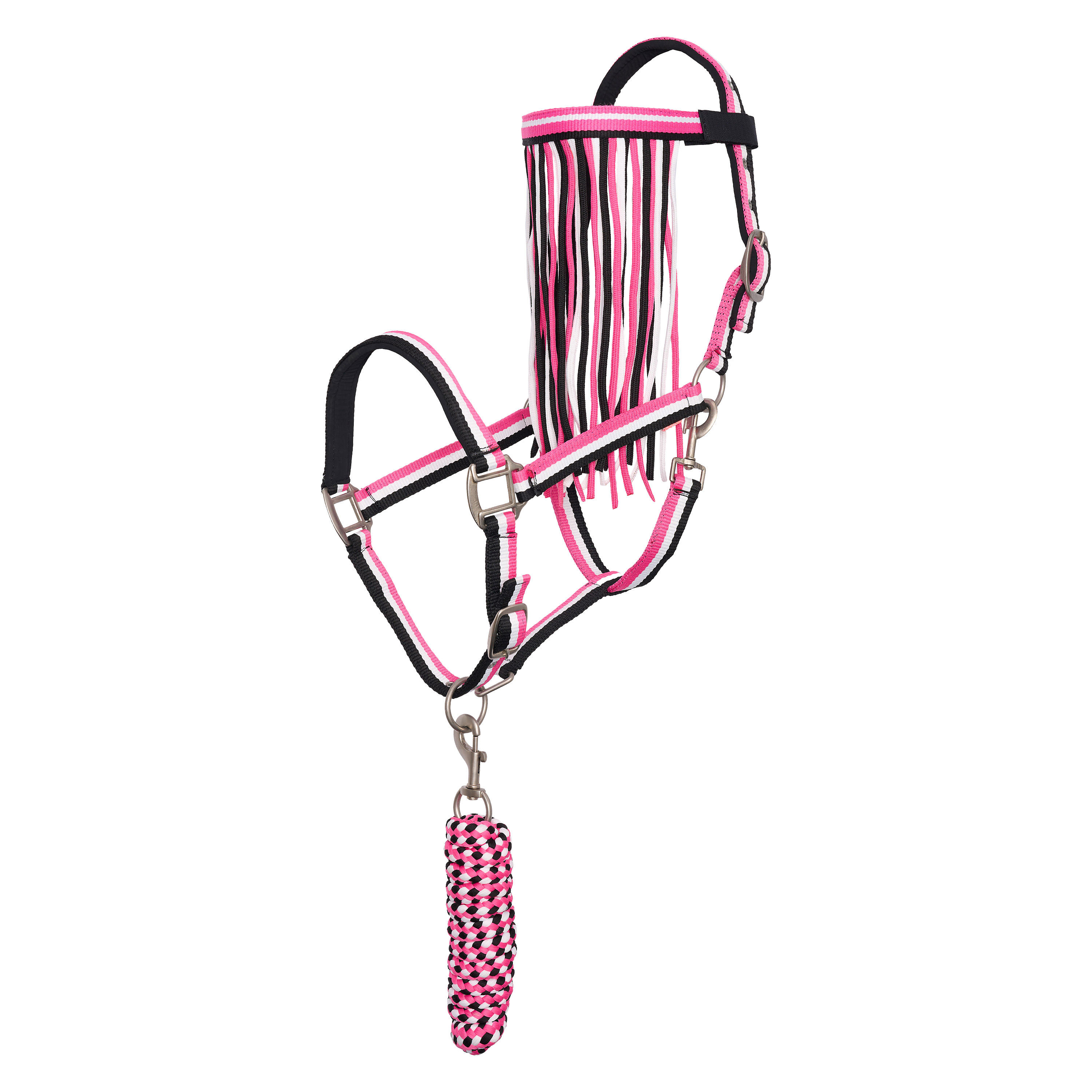 Imperial Riding Riimu, riimunnaru ja kärpäsotsapanta setti Neon Pink - 4