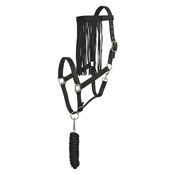 Imperial Riding Riimu, riimunnaru ja kärpäsotsapanta setti Black