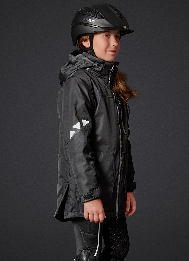 Mountain Horse Origo Parka Junior - Black, 140 - only this copy - 3