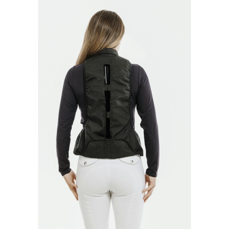 Equitheme AIR2 Airbag Body Protector Turvaliivi - Musta - 10