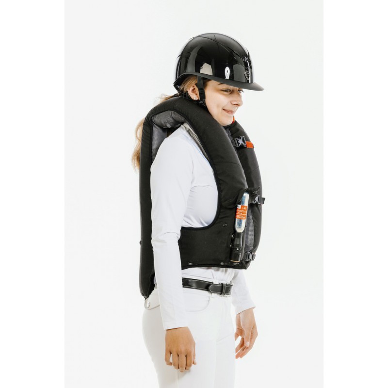 Equitheme AIR2 Airbag Body Protector Turvaliivi - Musta - 4
