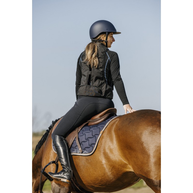 Equitheme AIR2 Airbag Body Protector Turvaliivi - Musta - 6