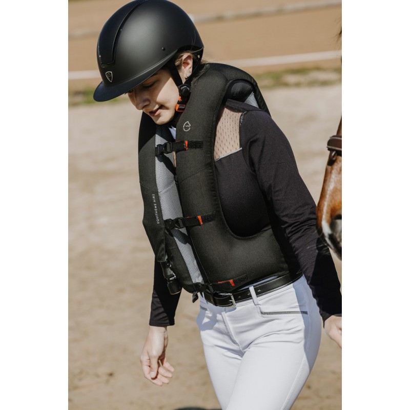 Equitheme AIR2 Airbag Body Protector - Black 