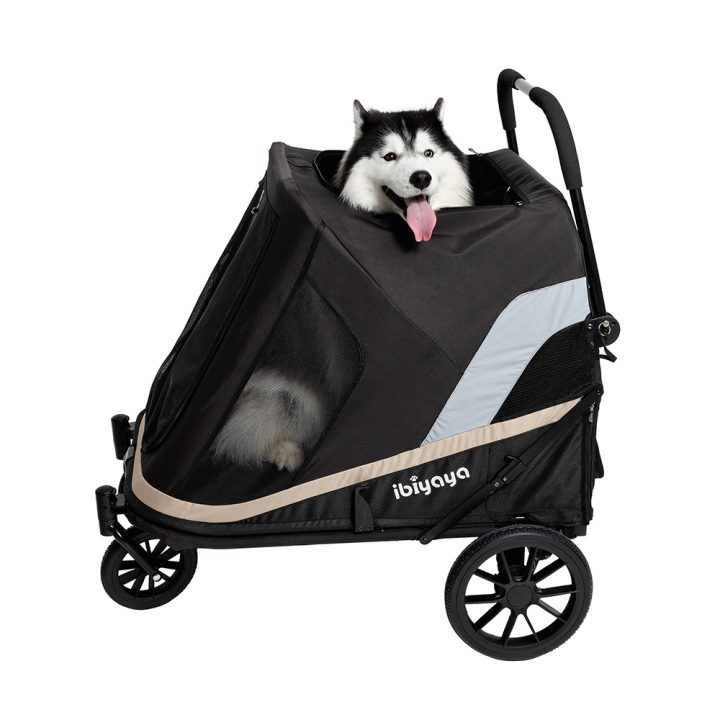 Ibiyaya Grand Cruiser Large Dog Stroller - Black  - only this copy - 8