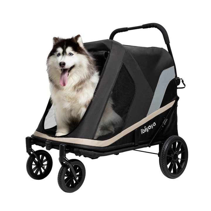 Ibiyaya Grand Cruiser Large Dog Stroller - Black  - only this copy