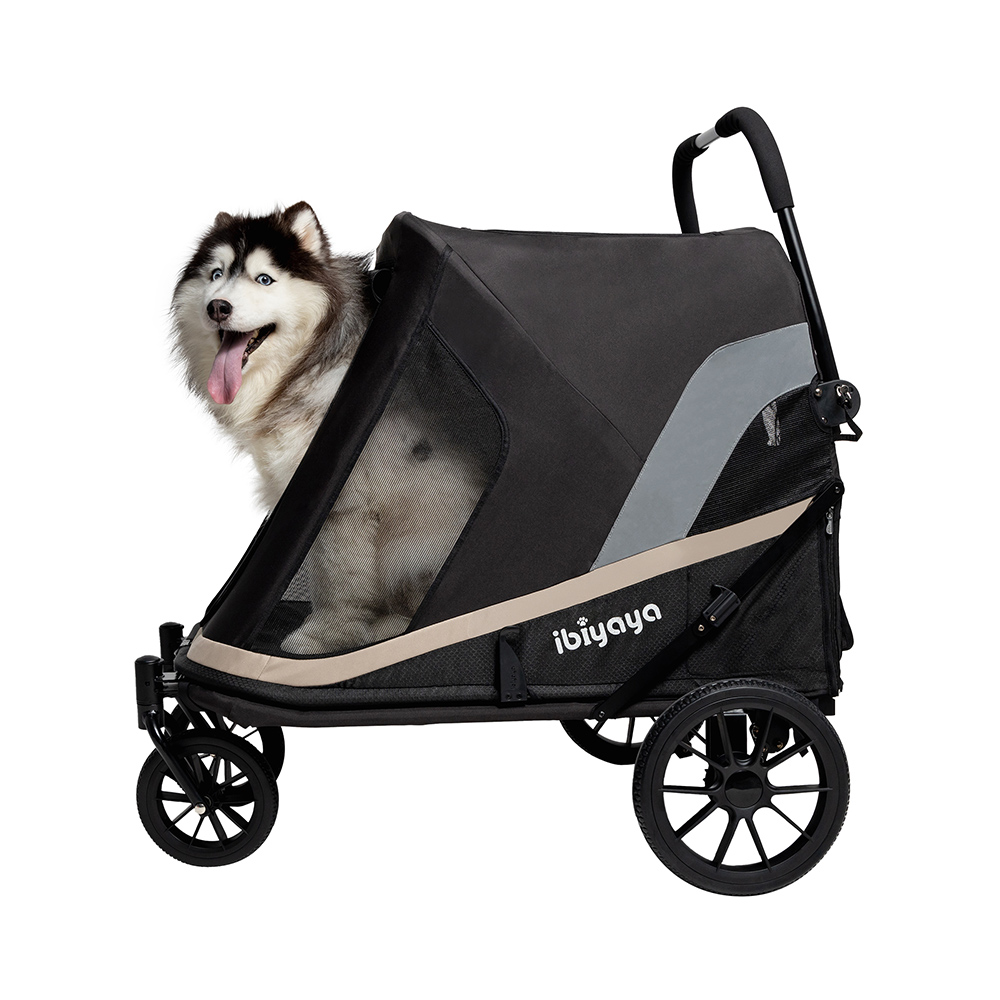 Ibiyaya Grand Cruiser Large Dog Stroller - Black  - only this copy - 9
