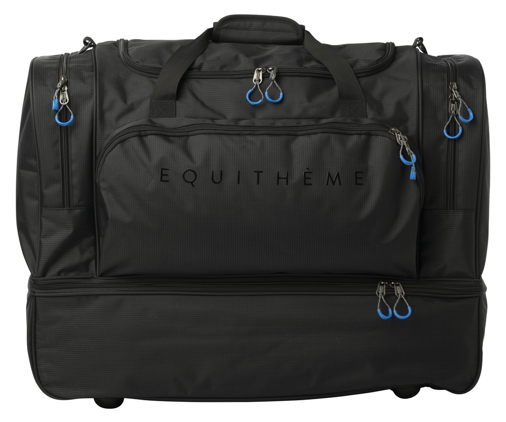 EQUITHEME Sport Travel Bag, Large Model Black - 2