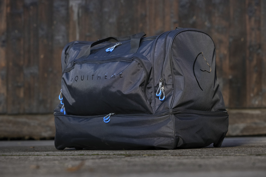 EQUITHEME Sport Travel Bag, Large Model Black - 3