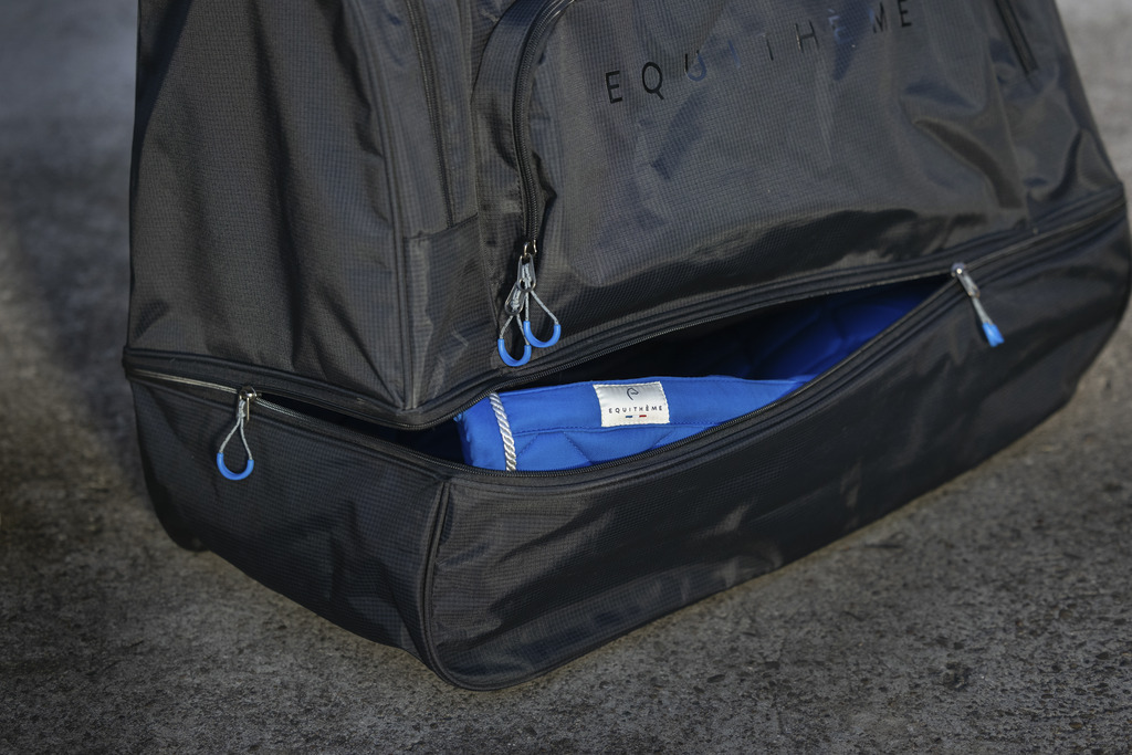 EQUITHEME Sport Travel Bag, Large Model Black - 4