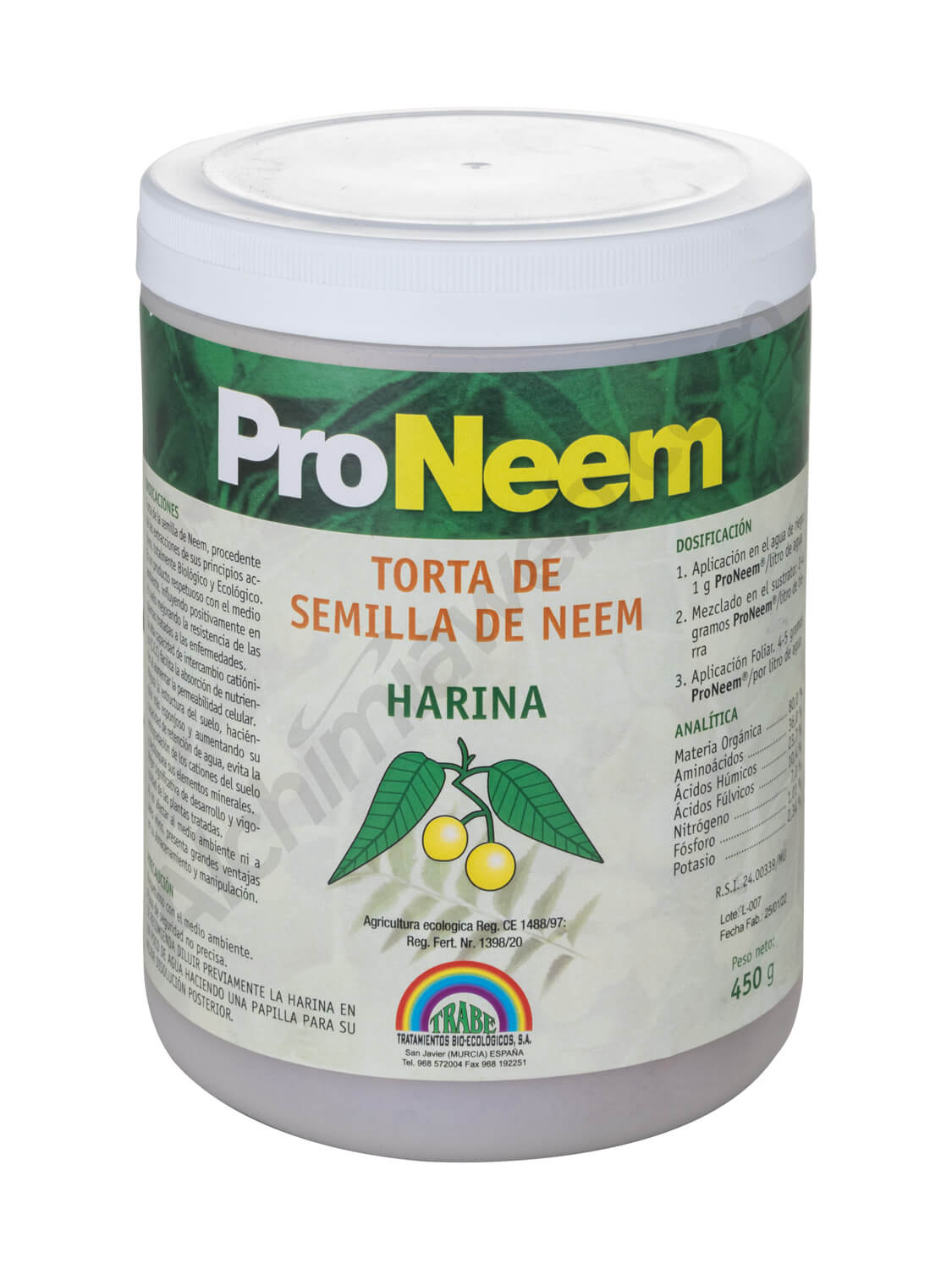 PRONEEM NEEM PULVER 450gr