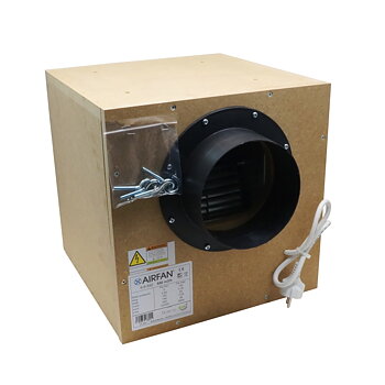 Isobox AirFan V2.0 MDF – 3250 m³/h ljudisolerad ventilationsbox