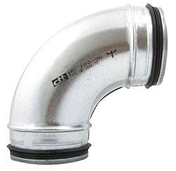 böj 90 grader 100mm