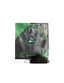Biochar + Microbes 5 L – Förbättra jorden & boosta dina växters tillväxt