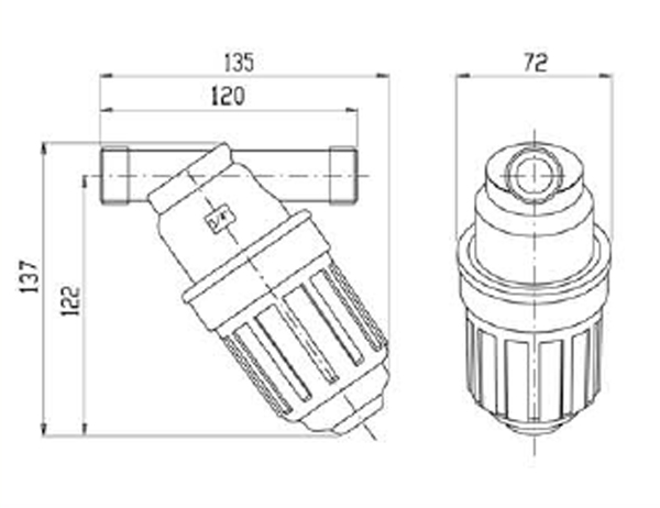 Vattenfilter R25 utv gänga - 3