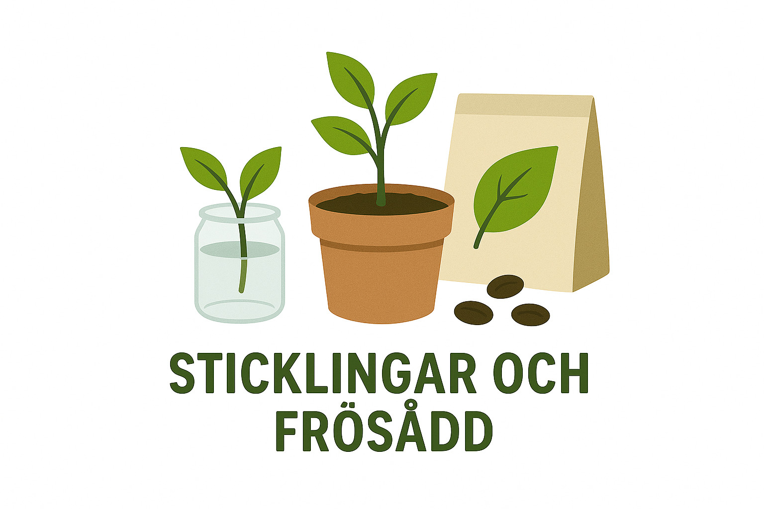 Sticklingar och frösådd