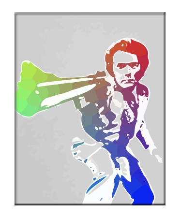 Clint PopArt tavlor - 3
